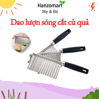 Dao lượn sóng cắt củ quả cho bé ăn dặm