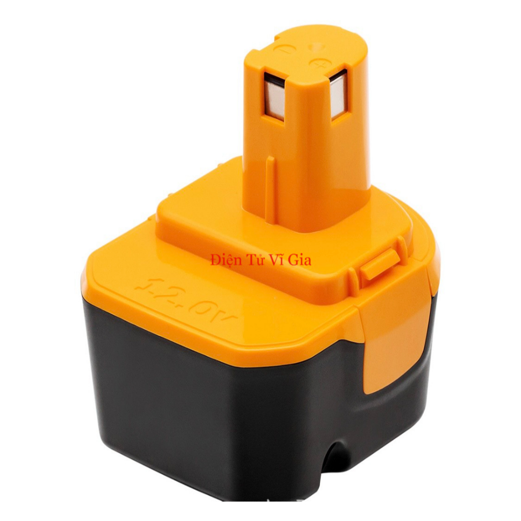 Vỏ pin Ryobi 12V mới Vừa 6 pin 18650 Kèm phụ kiện Ốc vít