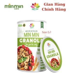 Ngũ cốc hạt granola min min ăn liền _ ngũ cốc hạt ăn vặt dinh dưỡng