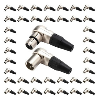 Jack canon cong bẻ góc 90 độ hàng chuẩn xịn