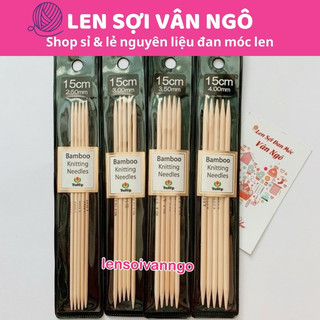 Kim đan 2 đầu Tulip (chiều dài kim 15cm)