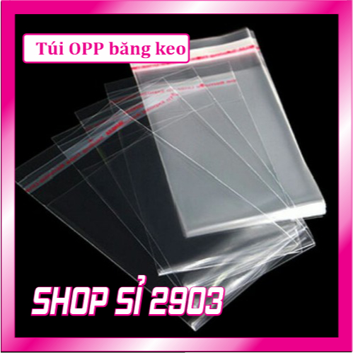 0,5 kg túi dán miệng - Túi opp - đủ size