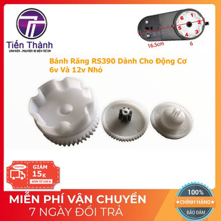 Bộ bánh răng rs390 dành cho động cơ ô tô điện trẻ em 6v hoặc 12v rs 390