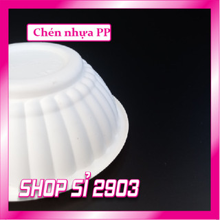 [Combo 2 lốc =100 cái] chén dùng 1 lần - Chén cơm
