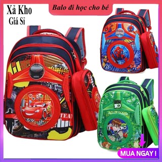 [NHIỀU MẪU- CAM KẾT Y HÌNH] Balo người nhện, siêu nhân CAO CẤP- NHIỀU NGĂN cho bé yêu cấp 1, 2, từ lớp 2- lớp 7 ba lô họ