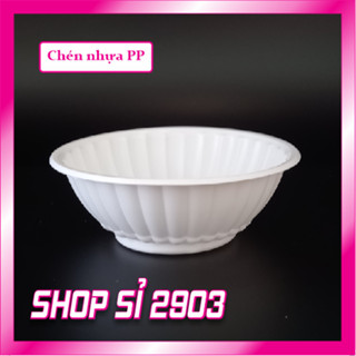 Lốc 50 cái chén nhựa dùng 1 lần