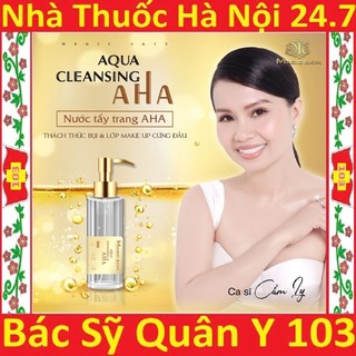 Nước tẩy trang dịu nhẹ aqua cleansing aha magicskin