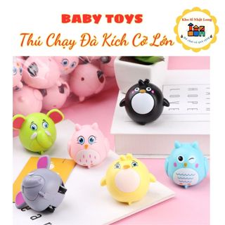  Combo 5  Size Lớn  Đồ Chơi Con Vật Chạy Đà Mini Loại Lớn 