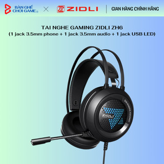 Tai nghe Gaming Zidli ZH6 Jack 3.5mm - Chính hãng