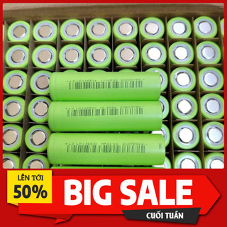 Cell pin 18650 lishen xanh dung lượng 2000-2500mah xả 20a tháo khối