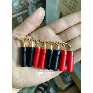 Jack mỏ chim cứng cắm loa, ampli hàng nhập khẩu hãng WIN, AEC, Liton...