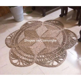 Thảm cói Bông hoa 1m8 loại đẹp