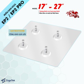Tấm Dán Siêu Chắc Tạo Ốc VESA - Dùng Cho Màn Hình 17 - 27 Inch Không Có Lỗ Ốc - Lắp Đặt Cùng Giá Treo Màn Hình Máy Tính