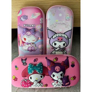 Hộp Đựng Bút Họa Tiết In Nổi 3D Vải Chống Thấm Nước Nhiều Mẫu Cute Túi Chứa Viết Khóa Kéo Dễ