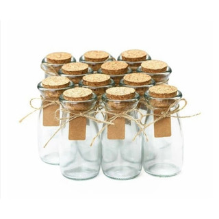 Hũ chai Pudding 100ml nắp gỗ