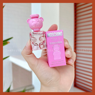 [ CHÍNH HÃNG ] Nước hoa mini MOSCHINO gấu hồng TOY 2 BUBBLE GUM 5ml