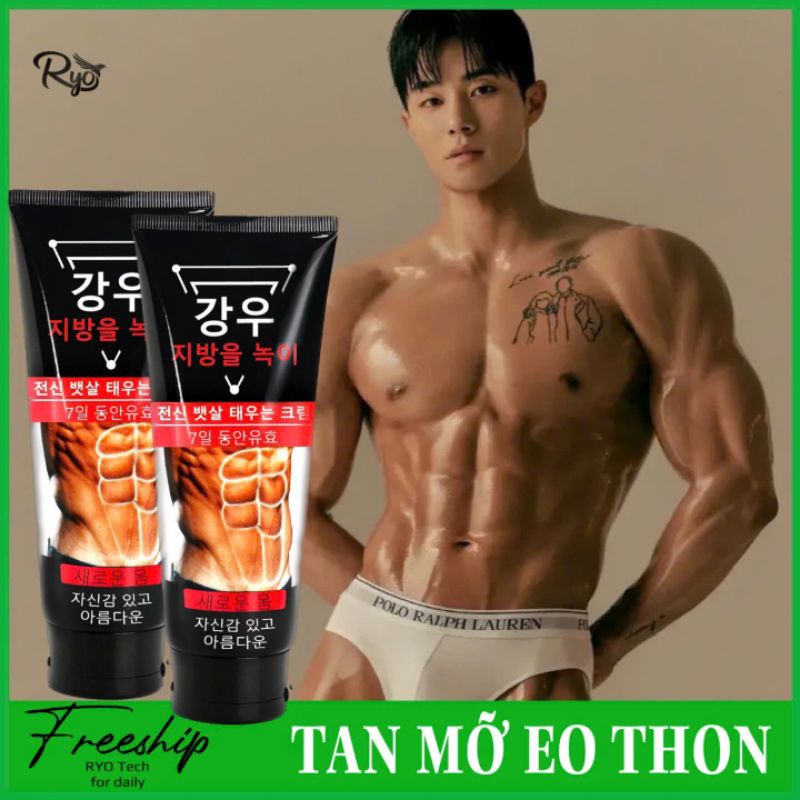 Kem Tan Mỡ Bụng Gangwoo - Gel tan mỡ bụng săn chắc cơ tuýp 230ml a14