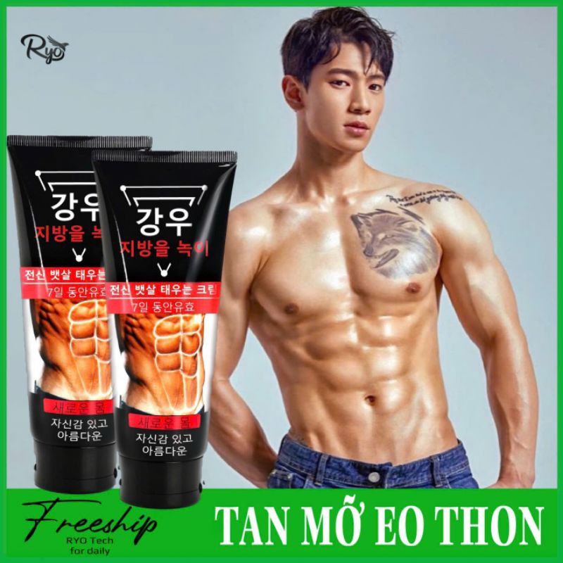 Kem Tan Mỡ Bụng Gangwoo - Gel tan mỡ bụng săn chắc cơ tuýp 230ml a14