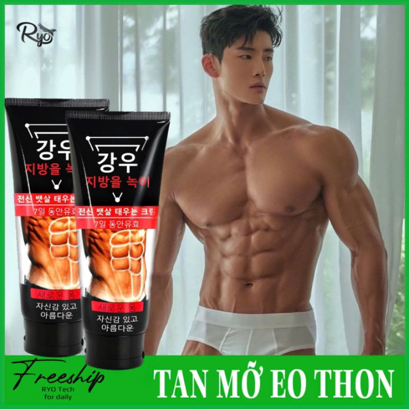 Kem Tan Mỡ Bụng Gangwoo - Gel tan mỡ bụng săn chắc cơ tuýp 230ml a14