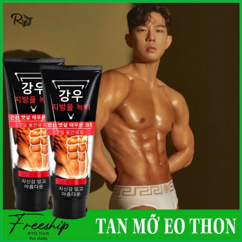 Kem Tan Mỡ Bụng Gangwoo - Gel tan mỡ bụng săn chắc cơ tuýp 230ml a23