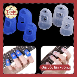 Dụng cụ bảo vệ móng tay bao ngón tay nhựa khi tập đàn kalimba 17 phím kalimba gecko kalimba kimi kalimba trong suốt
