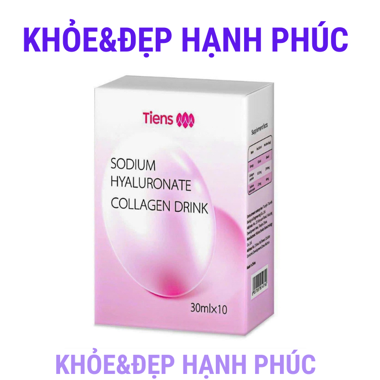 TPBVSK Sodium Hyaluronate Collagen Drink giúp làm đẹp da từ bên trong – 10 gói/hộp