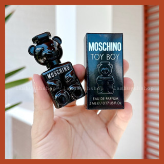    CHÍNH HÃNG  Nước hoa mini MOSCHINO TOY BOY Gấu đen 5ml 