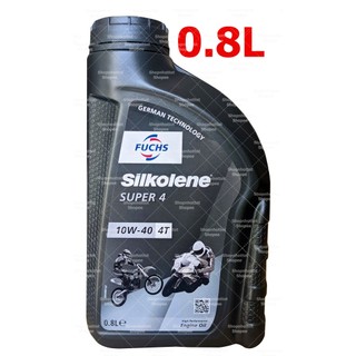 Dầu nhớt xe số fuchs silkolene super-4 10w40 10w40 800ml - shopnhottot