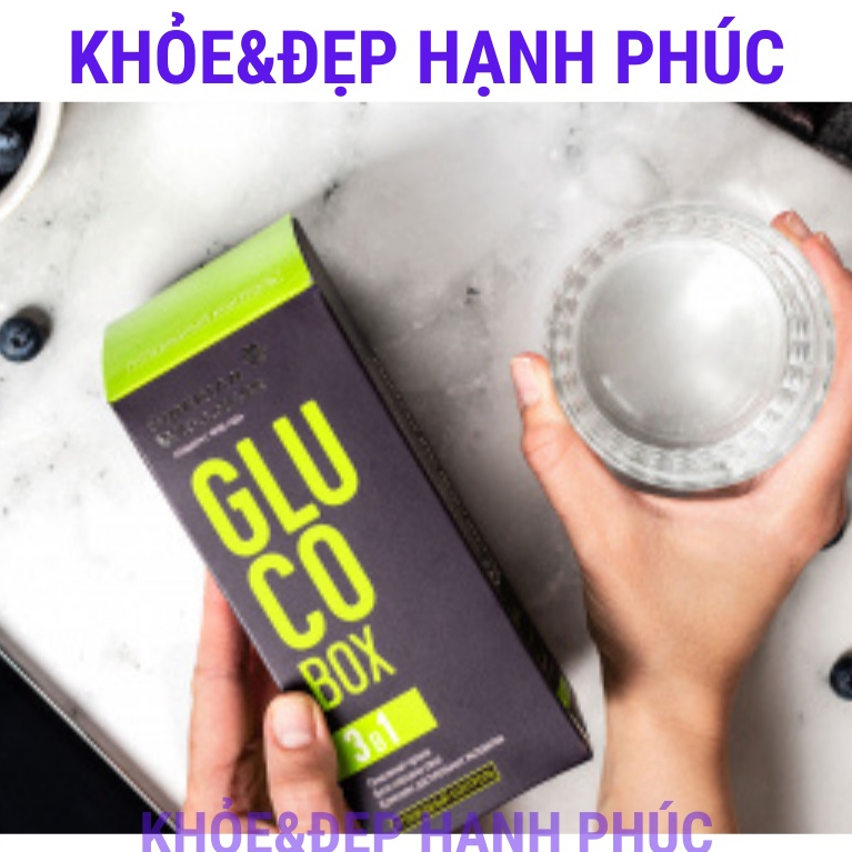 [ Hỗ trợ tiểu đường ] Hộp GLUCO / Kiểm soát đường - Bộ hộp hàng ngày – 30 gói/hộp – 4 viên/túi