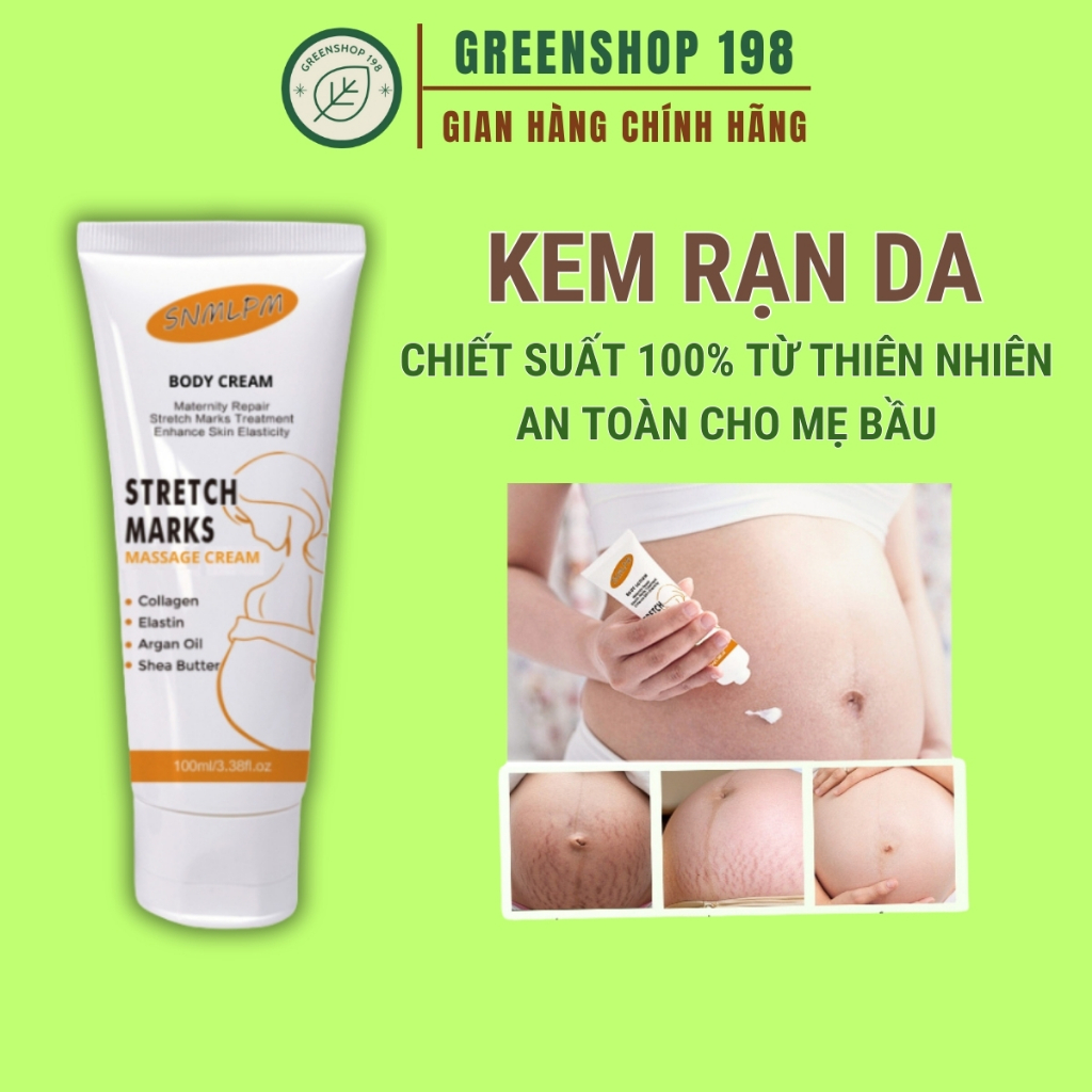 Kem rạn da SNMLPM hỗ trợ giảm sẹo sau sinh Kem dạn da sau sinh làm trắng và săn chắc mịn màng TP07