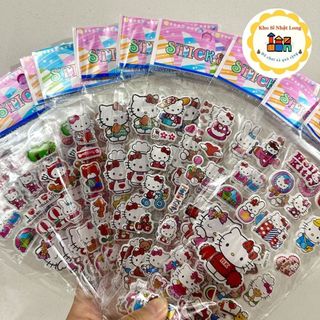 Sticker dán hoạt hình 3D nổi không thấm nước