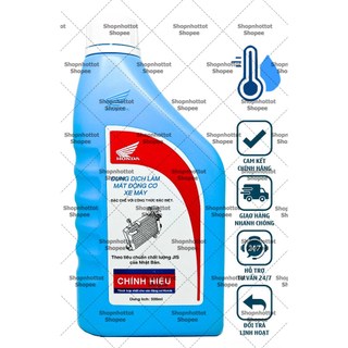 Nước làm mát động cơ xe máy Honda Coolant Pre Mix 500ml ( 0.5L ) - Hàng chính hãng – Shopnhottot