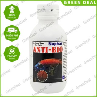 NUPHAR - Anti Bio (Chai 100 ml) | Xử lý nấm hiệu quả và an toàn cho cá cảnh thủy sinh