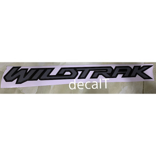 Tem Chữ Wildtrack sau đuôi xe Ranger. Tem Wildtrack Dán Sau Xe Ranger