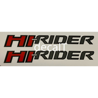 Tem Hirider Ranger, Tem Dán Xe Ranger Hirider