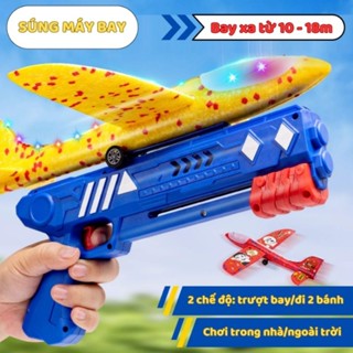 Đồ Chơi Súng Bắn Máy Bay Xốp Có Đèn Sáng Đồ Chơi Cho Bé Trẻ Em Hot Nhất Hiện Nay