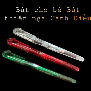 Bút máy Hoàng Ngọc thiên nga ⚡ LOẠI CAO CẤP ⚡ bút mực thanh đậm êm trơn, cho bé lớp 1 trở lên