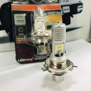 / Đèn Xe Máy/ Đèn Pha  H4 Led 3 Cob 6000K Cho Ánh Sáng Trắng 2000Lm 18W, tuổi thọ dài, tiết kiệm năng