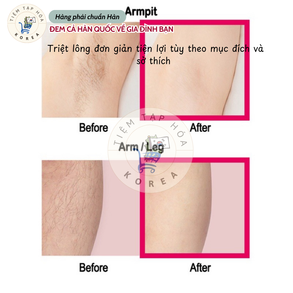 Kem tẩy lông wax lông toàn thân Freemo Factory in shower body hair remover 80g