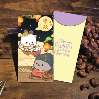 Bao lì xì 2024 đẹp tết cute dễ thương HÌNH GẤU đáng yêu bộ 6 chiếc HÀNG LOẠI 1