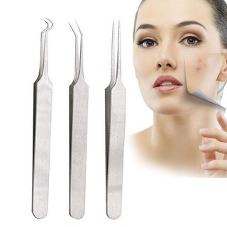 Nhíp Gắp Mụn Đầu Đen, Mụn Dưới Da Thông Minh Bằng Thép Không Gỉ