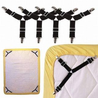 Bộ 4 Kẹp Cố Định Ga Giường / Sofa Tiện Dụng