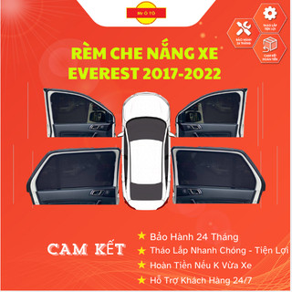 Rèm Che Nắng Loại 1 Chính Hãng Mr Ô Tô ,Thiết Kế Cho Xe  Ford Everest 2017-2022