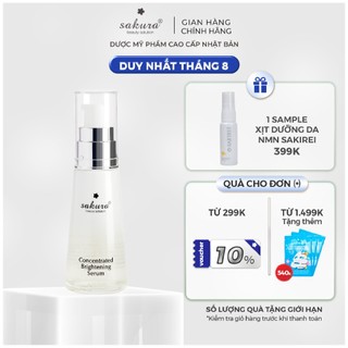 Serum dưỡng da trắng sáng ngăn ngừa sạm nám Sakura Concentrated Brightening Serum 30ml