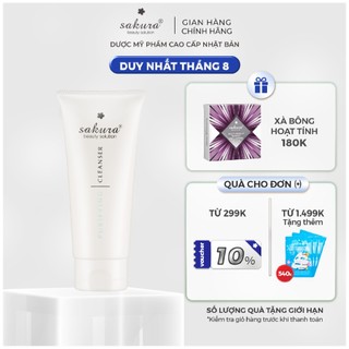 Sữa rửa mặt cho da dầu mụn Sakura Purifying Cleanser 100ml