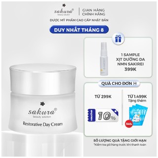 Kem dưỡng phục hồi chống lão hoá da ban ngày Sakura Restorative Day Cream 30g