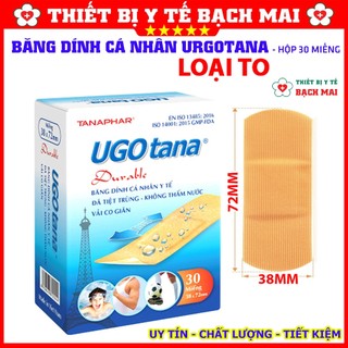Băng Keo, Băng Dính Y Tế Tiệt Trùng UGOTANA (3.8x7.2cm17)