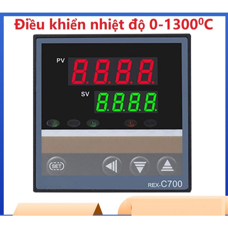 Đồng hồ hiển thị và điều khiển nhiệt độ REX - C700 , REX - C100 ngõ ra SSR hoặc RELAY 0-400 độ C