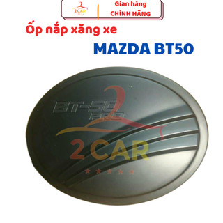 Ốp nắp bình xăng xe mazda bt50 nhựa đen