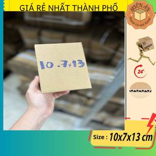 Hộp giấy P14 size 10x7x13 cm, thùng carton gói hàng Everest